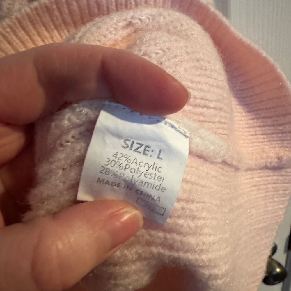 Pink Ladies Sweater - Picture 3 of 3